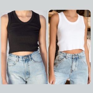 2 brandy melville connor tanks